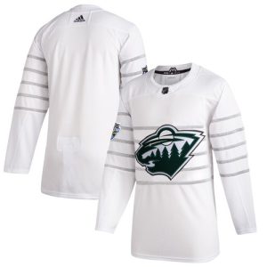 Herren Minnesota Wild Eishockey Trikot Weiß 2020 NHL All-Star Game Jerse